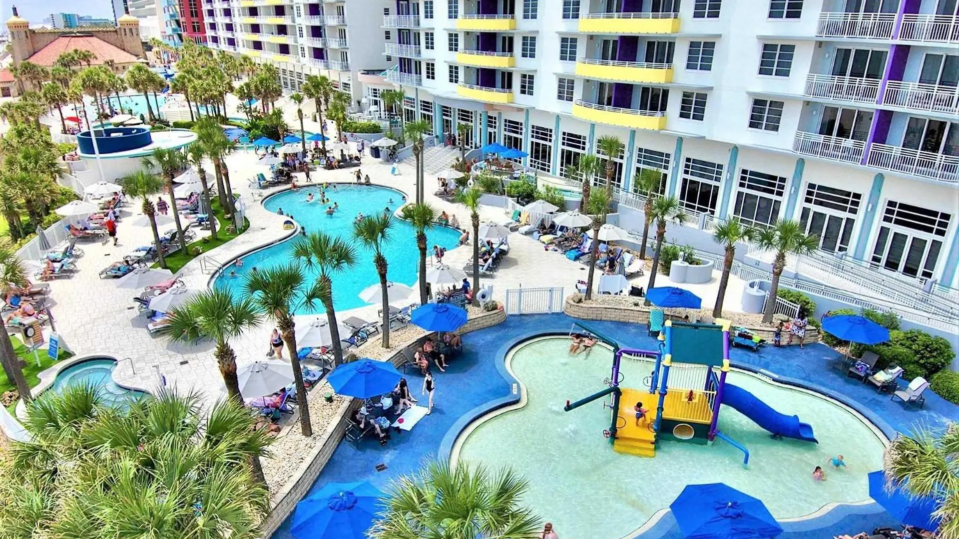 Luxury 2Br Dbl Balcony Direct Ocean Wyndham Resort 데이토나 비치 0*,  미국