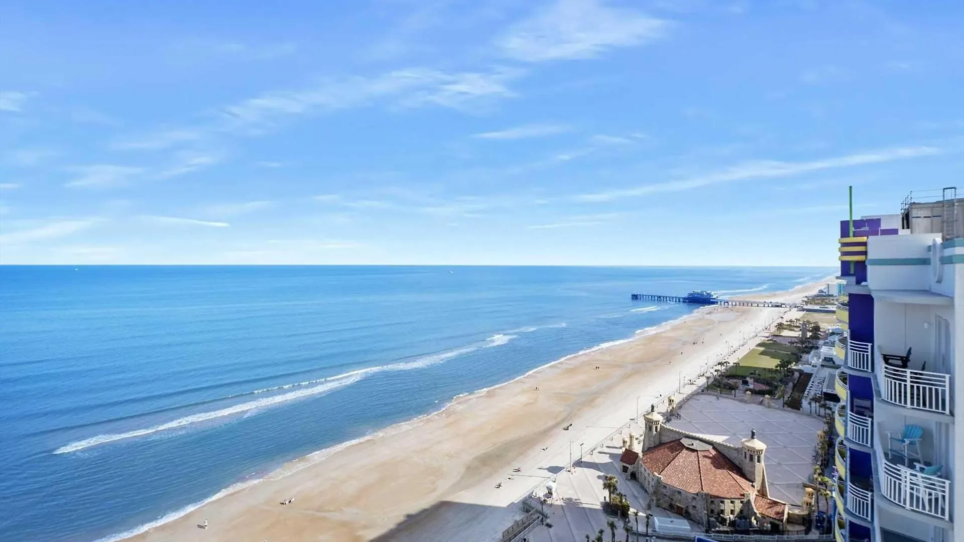 Luxury 2Br Dbl Balcony Direct Ocean Wyndham Resort 데이토나 비치